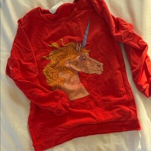 Mini Rodini Bright Red Sweatshirt